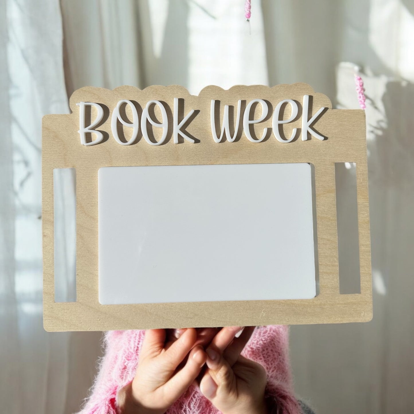 Book Week Timber Reusable Sign