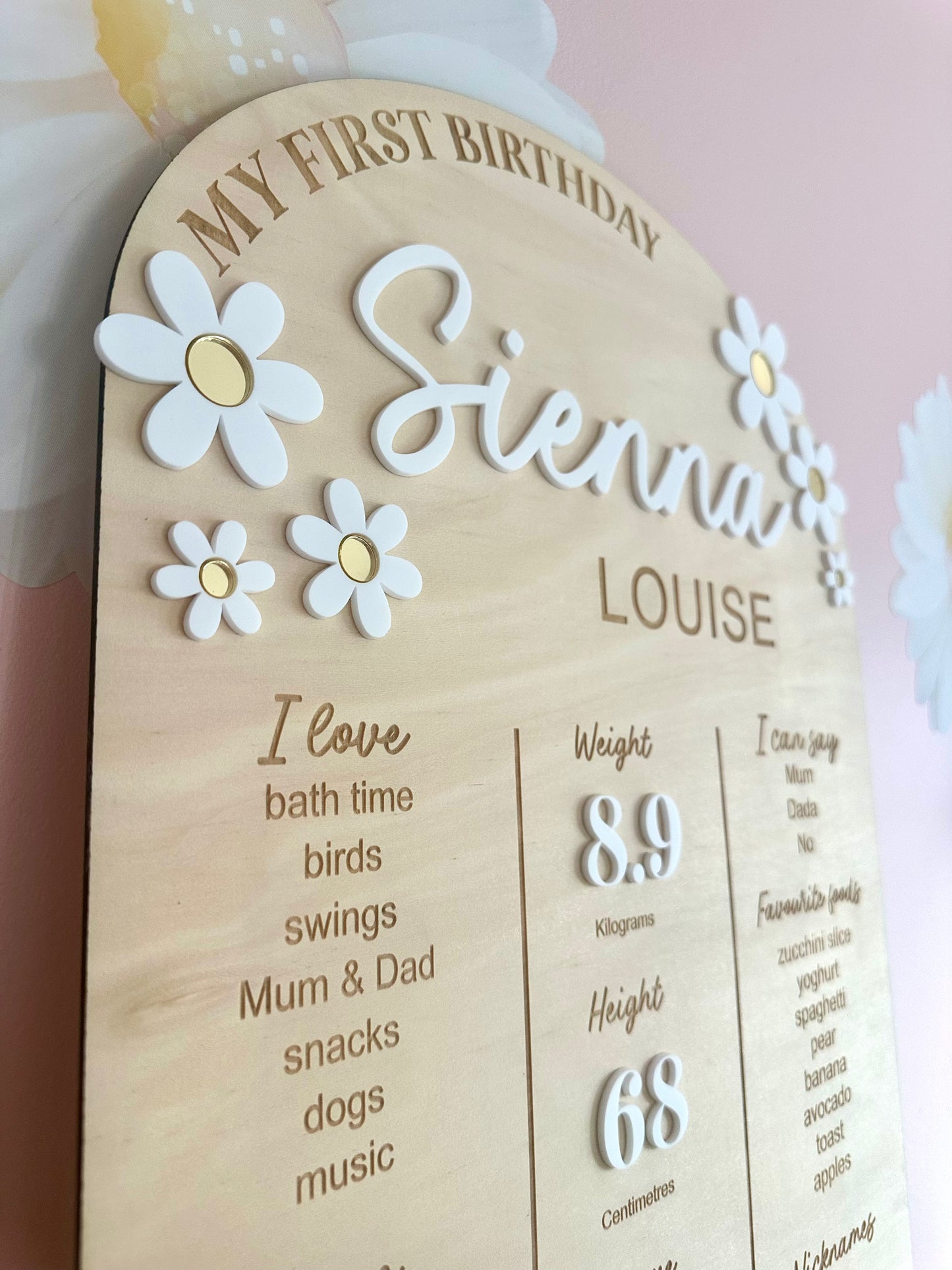 Keepsake first birthday idea