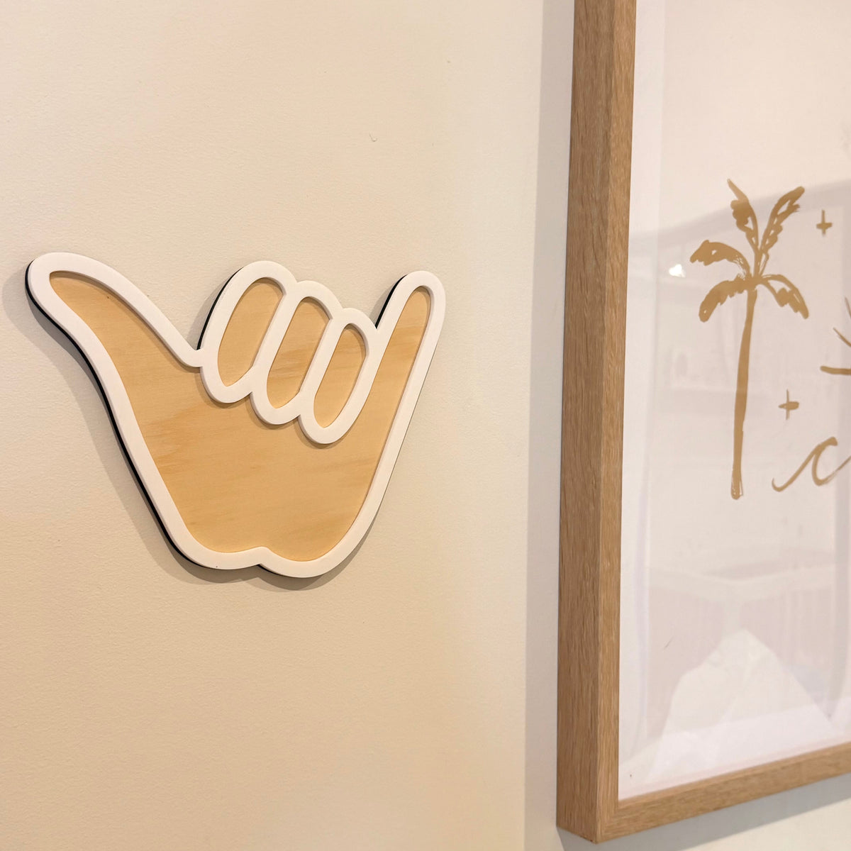 Coastal Shaka Hand Wall Decor
