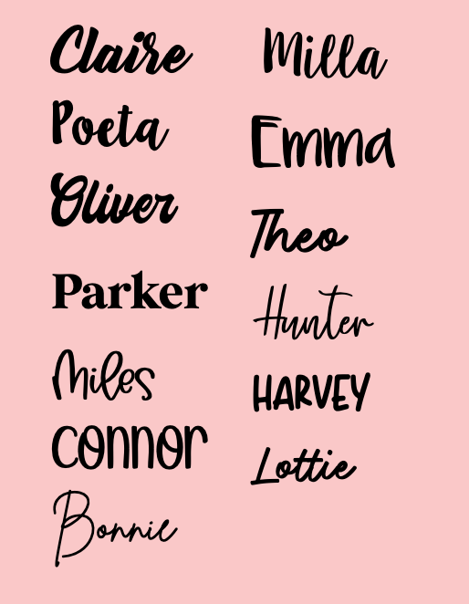 fonts