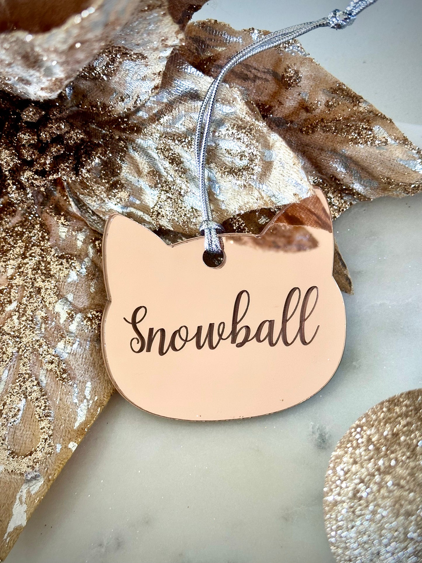Cat Christmas Ornament