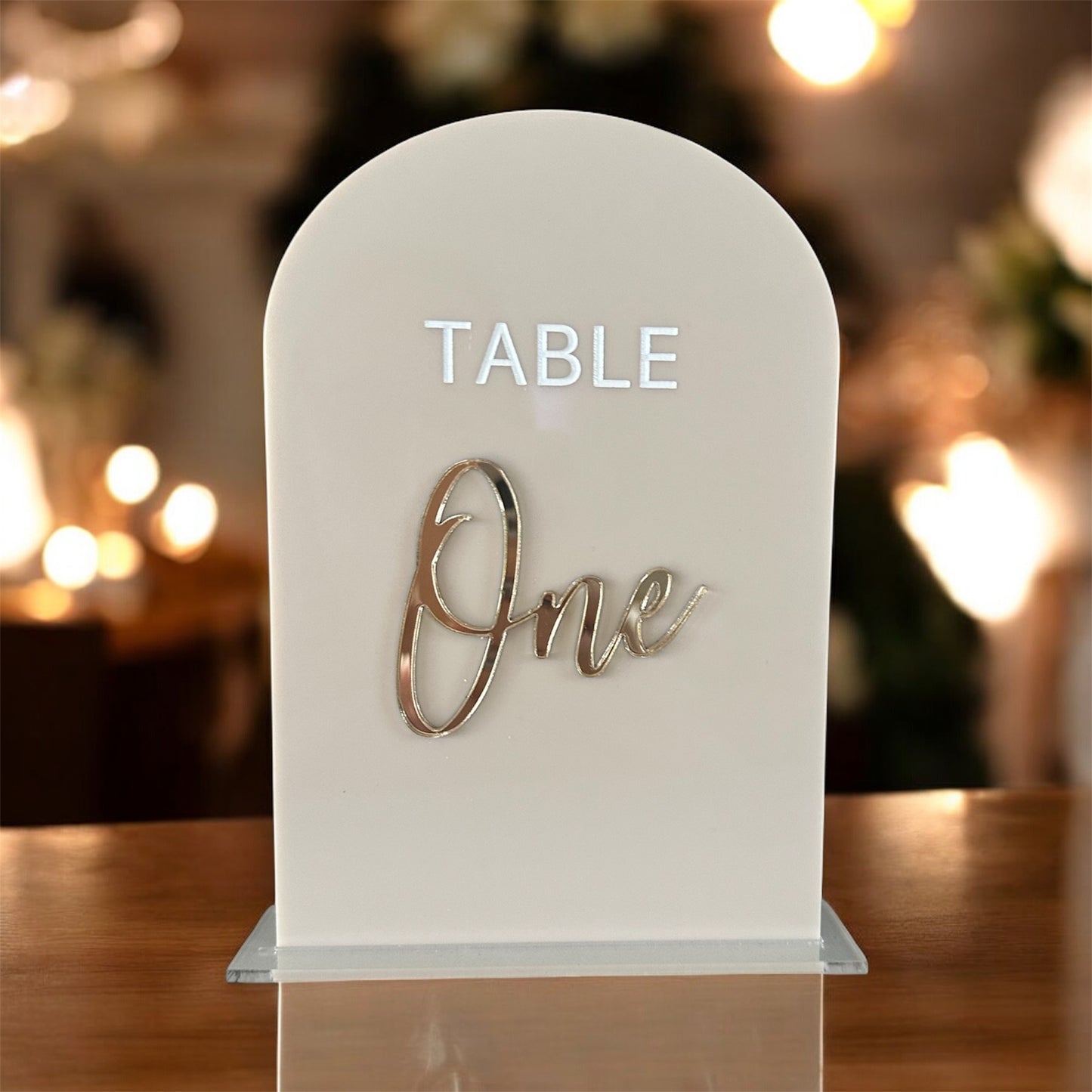 Classic Reception Table Numbers