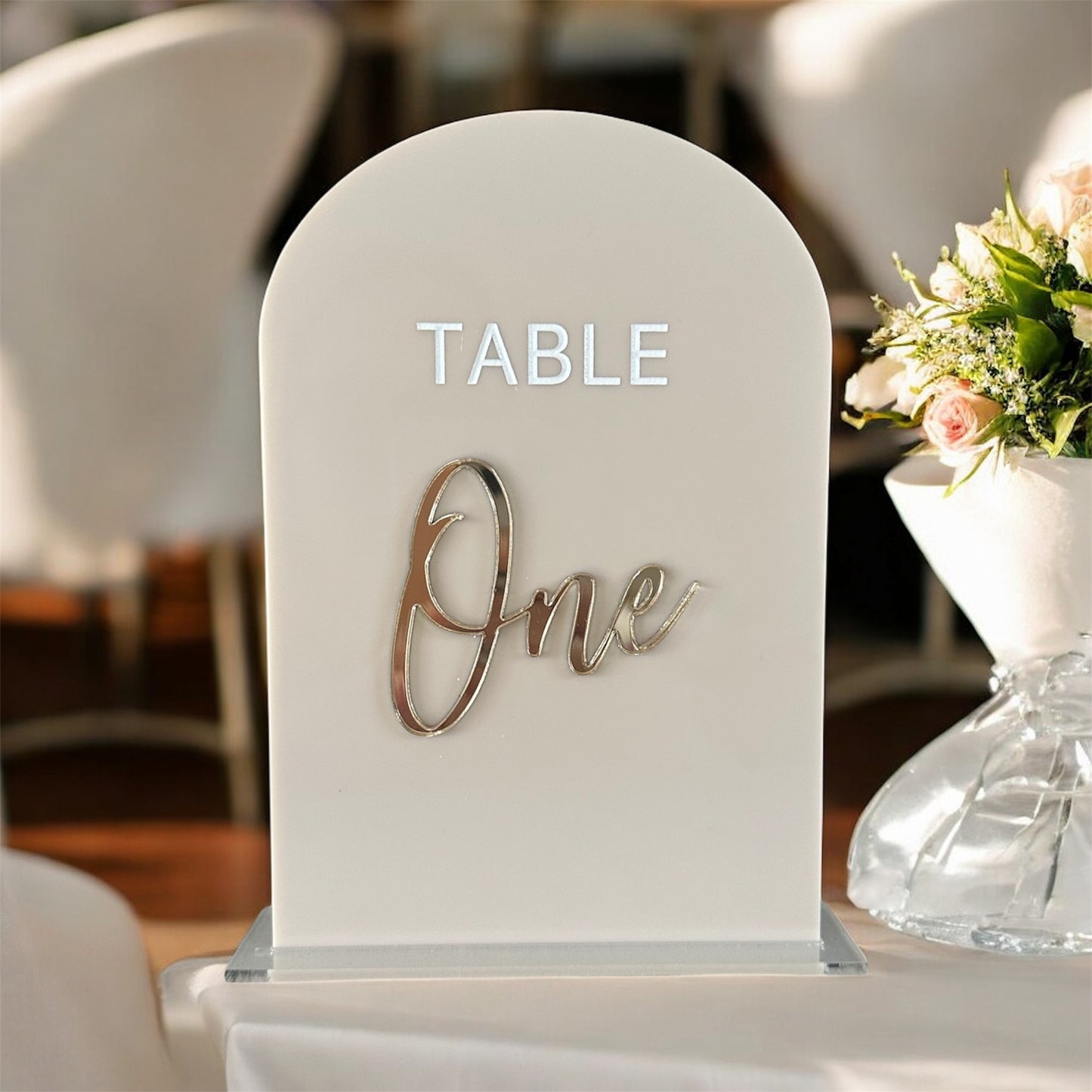 Wedding Reception Signage Table Numbers
