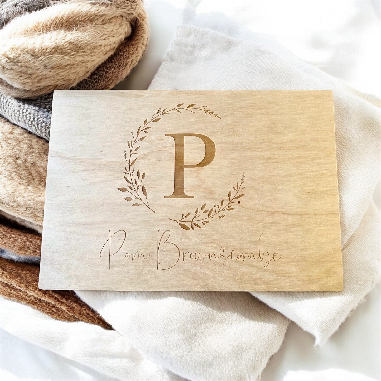 Timber memory box