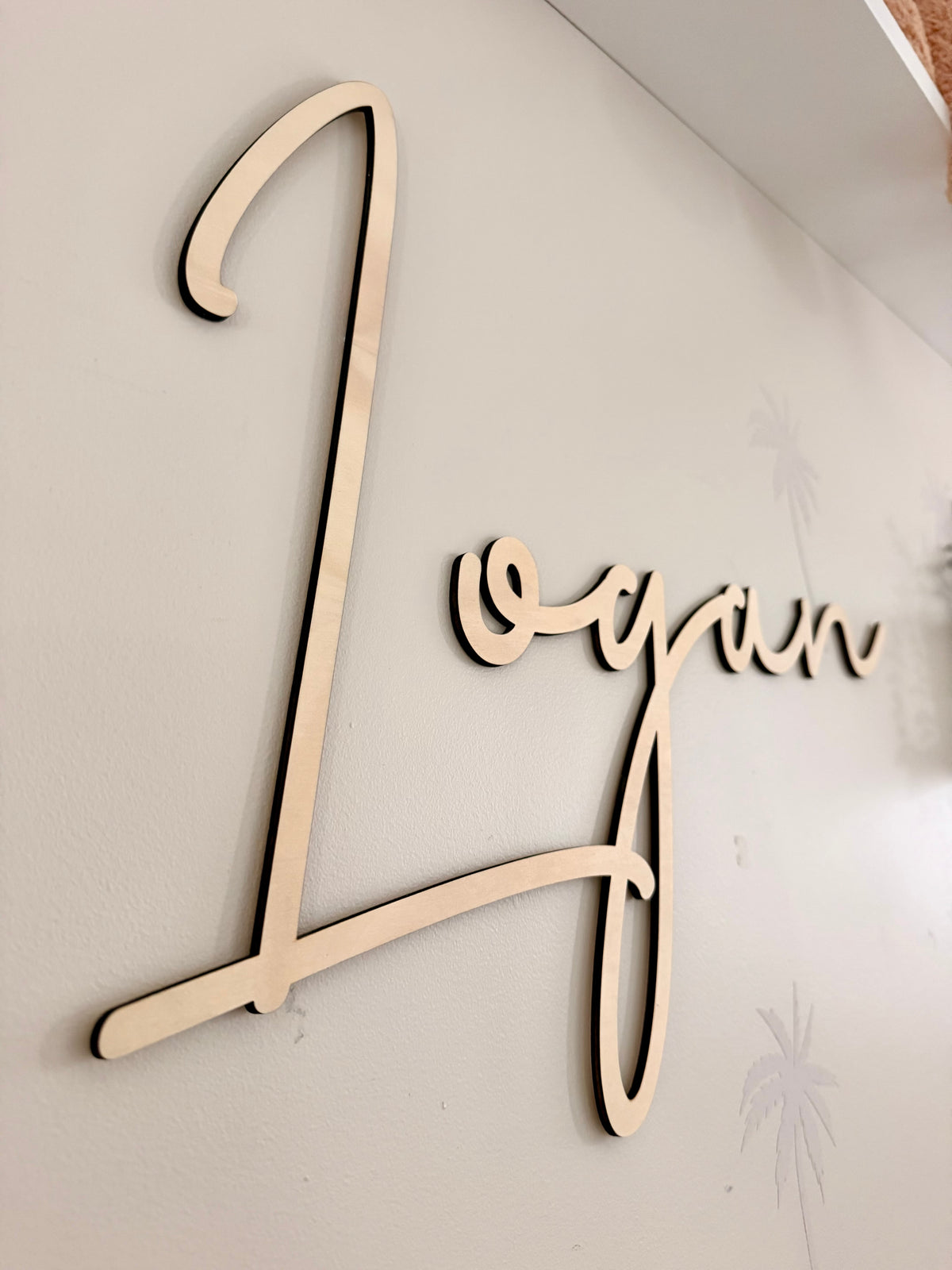 Personalised Timber Name Sign