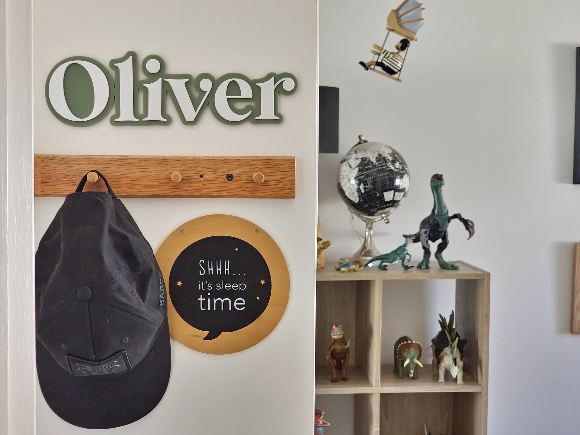 Boys customised door sign