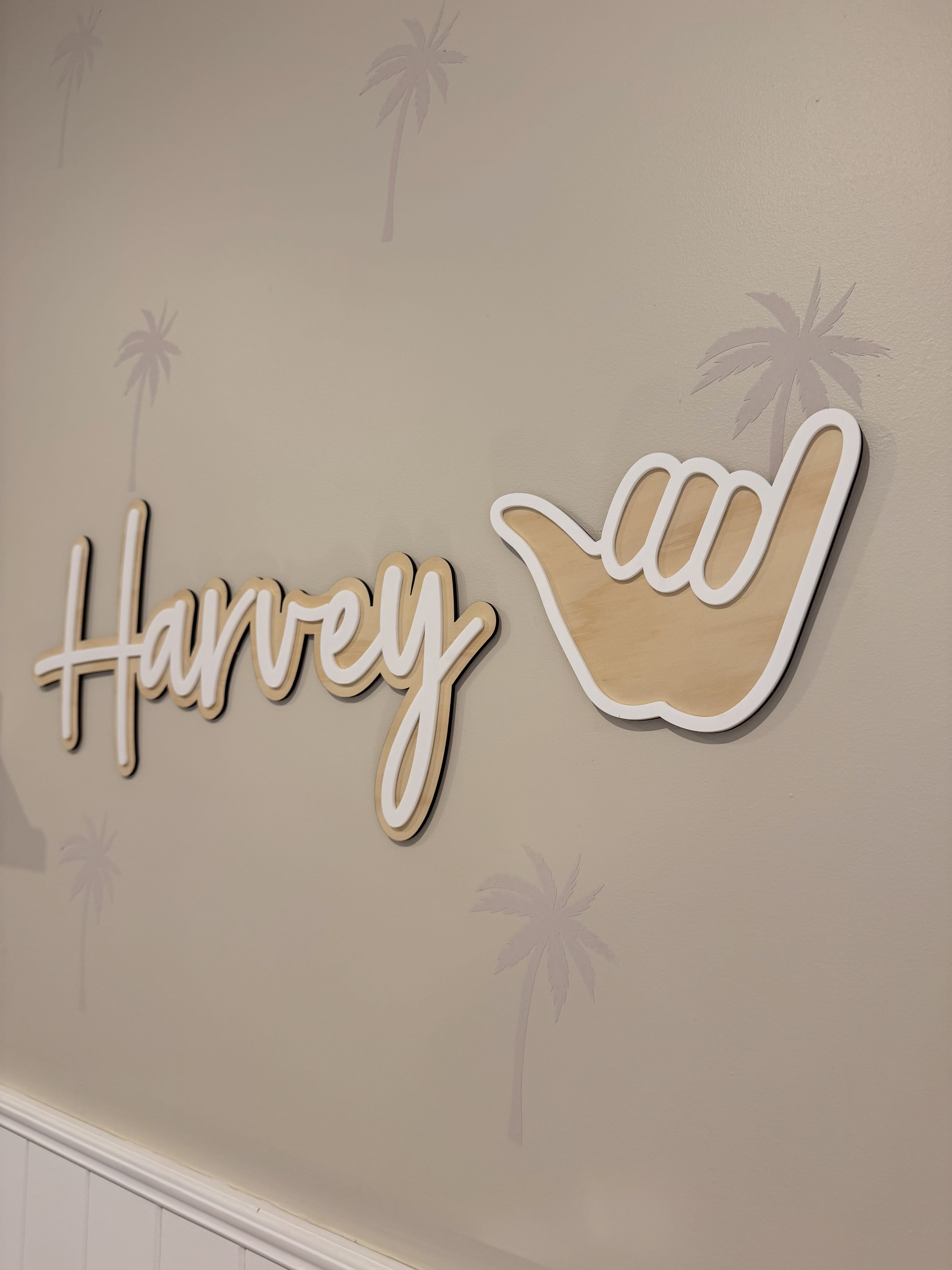 Coastal Shaka Hand Wall Decor