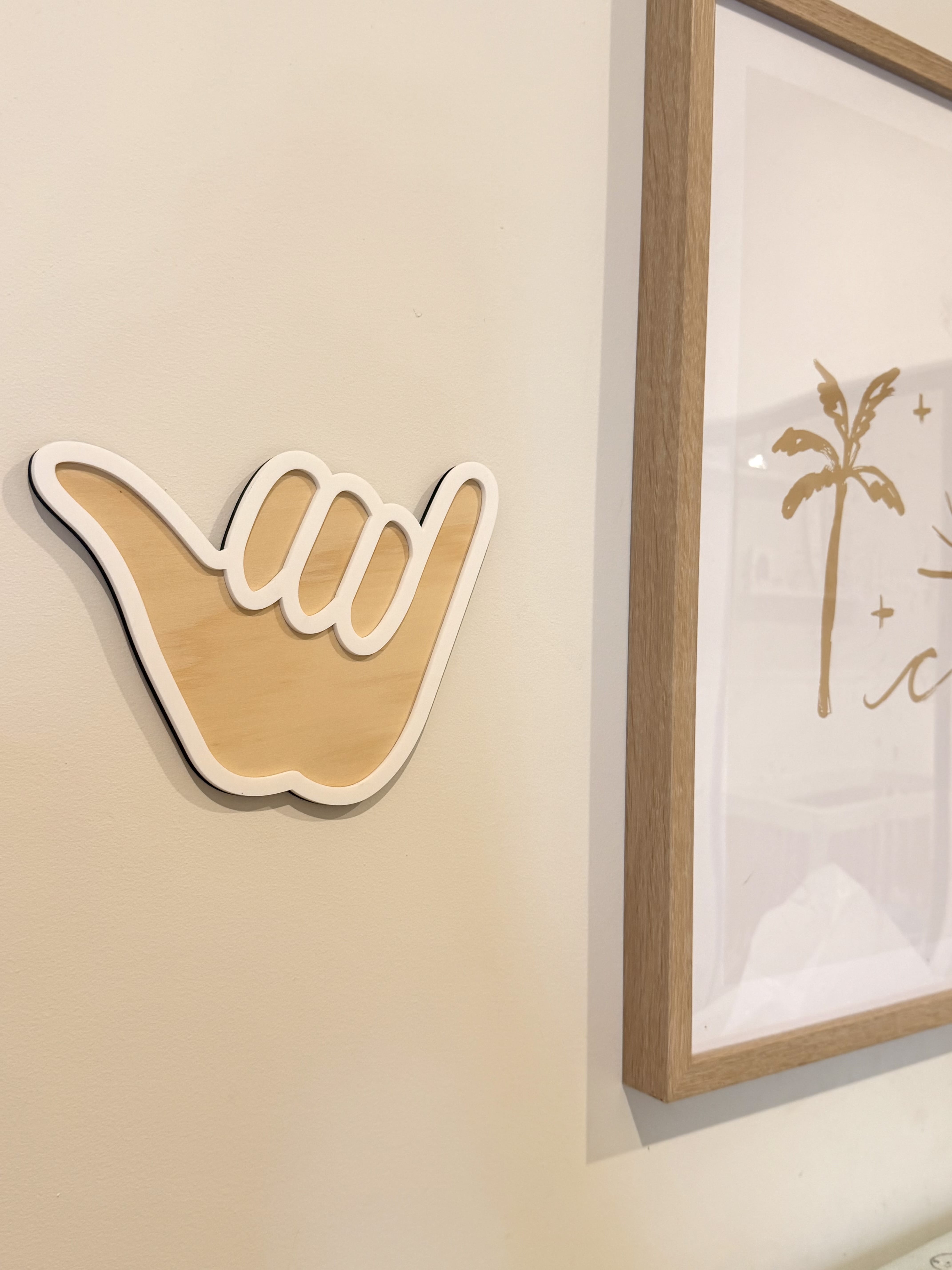 Coastal Shaka Hand Wall Decor
