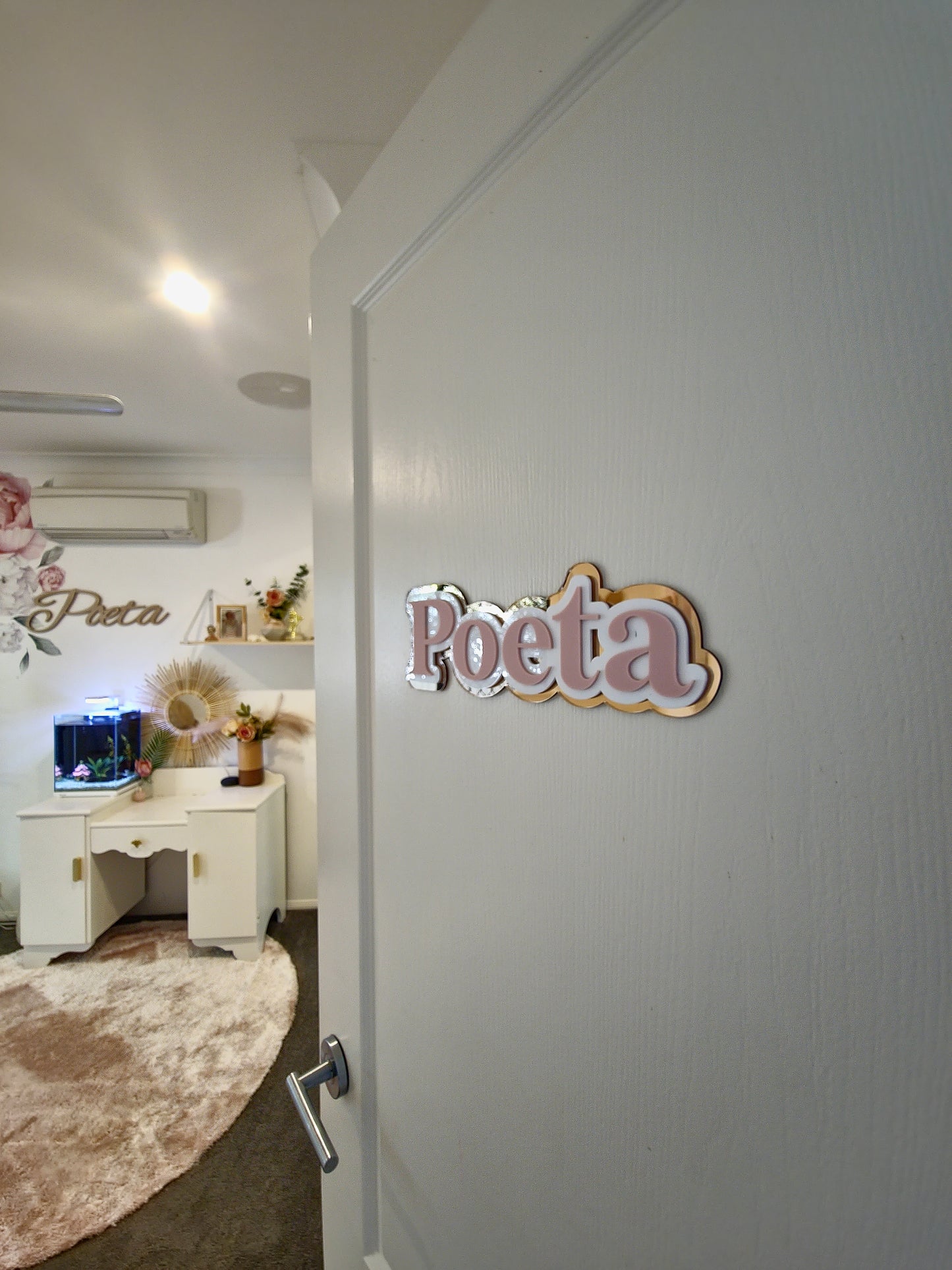 Triple 3D Name Sign