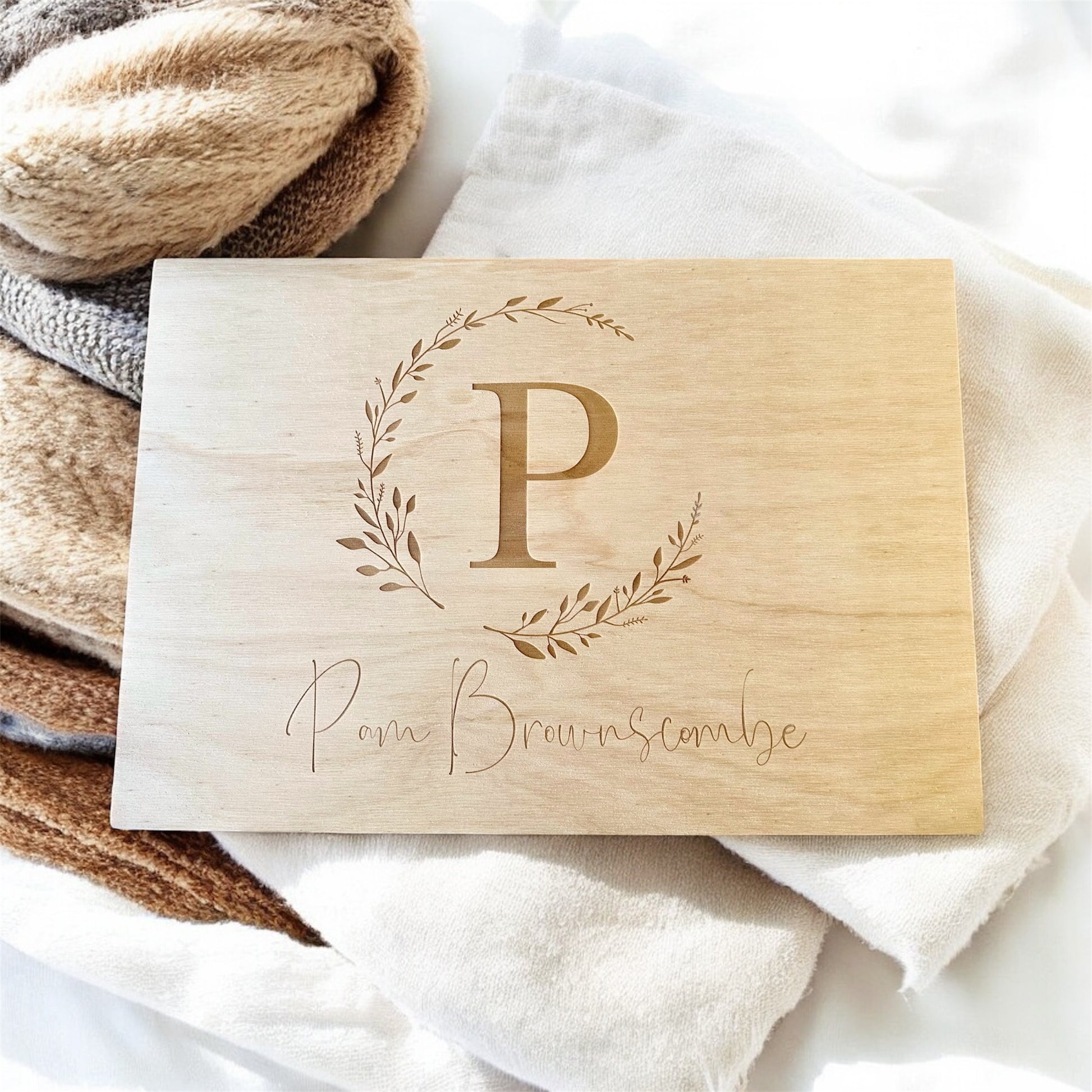 Timber memory box
