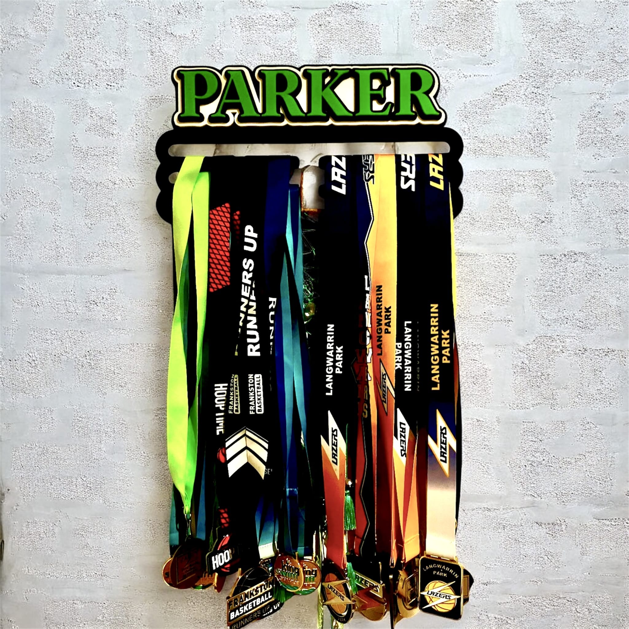 personalised medal holder